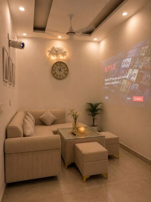 Living Room in 3 BHK Apartment at Skylar Homes, Patiala Road – for Rent