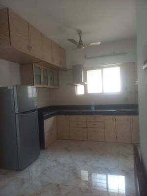 Kitchen in 3 BHK Apartment at Mahalaxmi Vihar, Vishrantwadi – for Rent