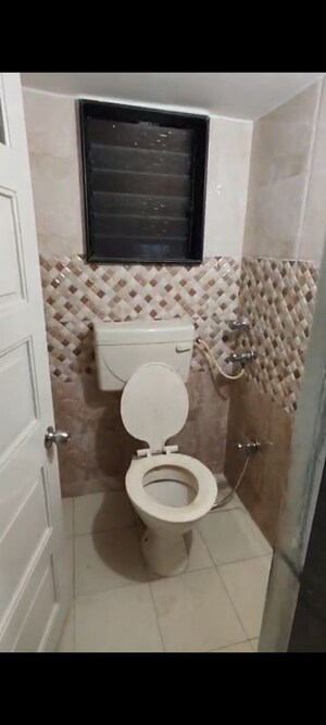 Bathroom in 2 BHK Apartment at Mahim West – for Rent