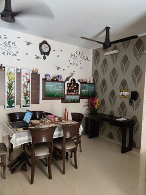 Living Room in 2 BHK Apartment at Nisarg Hyde Park, Kharghar – for Sale
