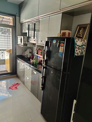 Kitchen in 2 BHK Apartment at Nisarg Hyde Park, Kharghar – for Sale