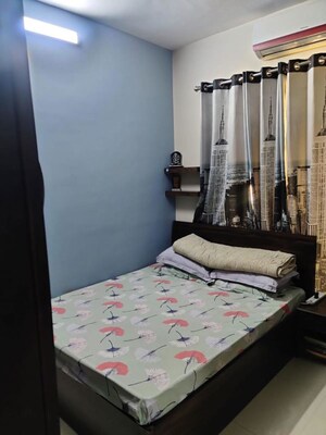 Bedroom in 2 BHK Apartment at Nisarg Hyde Park, Kharghar – for Sale