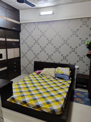 Bedroom in 2 BHK Apartment at Nisarg Hyde Park, Kharghar – for Sale