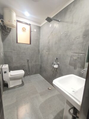 Bathroom in 2 BHK Apartment at Chattarpur – for Rent