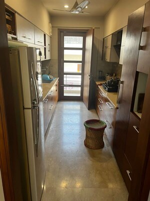 Kitchen in 3 BHK Builder Floor at Sector 7 – for Sale