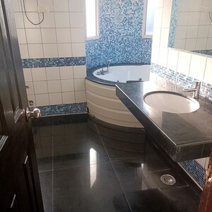 Washroom in 3 BHK Apartment at Omaxe The Nile, Sector 49 – for Rent
