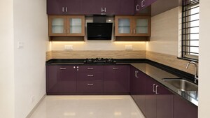 Kitchen in 3 BHK Apartment at Avani Gardens, Nehru Nagar – for Rent
