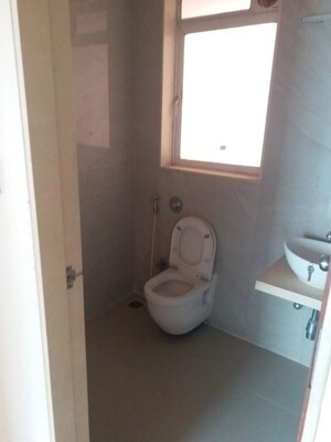 Bathroom in 3 BHK Apartment at Sabari Palm View, Chembur – for Rent