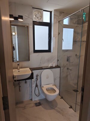 Bathroom in 2 BHK Apartment at M3M Skywalk, Sector 74 – for Rent