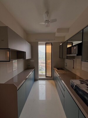 Kitchen in 1 BHK Apartment at USD Unique Vistas, Manpada – for Rent