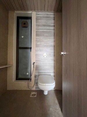 Bathroom in 1 BHK Apartment at USD Unique Vistas, Manpada – for Rent