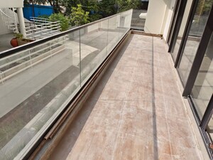 Balcony in 4 BHK Builder Floor at Jubilee Hill County, Jubilee Hills – for Rent