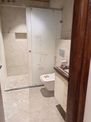 Bathroom in 4 BHK Builder Floor at Jubilee Hill County, Jubilee Hills – for Rent