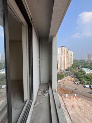 Balcony in 2 BHK Apartment at USD Unique Vistas, Manpada – for Rent