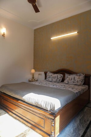 Bedroom in 3 BHK Apartment at Swastik Homes, Dhakoli – for Rent