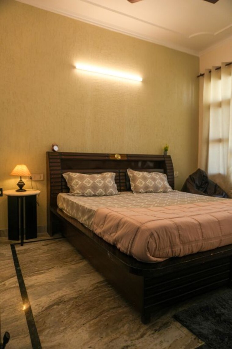 Bedroom, swastik-homes 3 Bedroom 1550 Sq.Ft. Apartment In Dhakoli Zirakpur 10782195