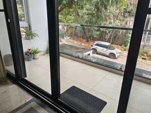 Balcony in 4 BHK Builder Floor at Jubilee Residency, Jubilee Hills – for Rent