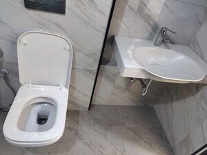 Bathroom in 3 BHK Apartment at My Home Sayuk, Tellapur – for Rent