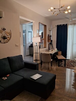 Living Room in 2.5 BHK Builder Floor at Hsr Layout – for Rent