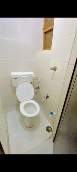 Bathroom in Studio Apartment at Sector 16b Dwarka – for Rent