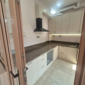Kitchen in 3 BHK Builder Floor at RWA Residential Society Sector 46, Sector 46 – for Rent