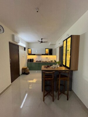 Kitchen in 1 BHK Apartment at Kumar Parc Residences, Hadapsar – for Rent