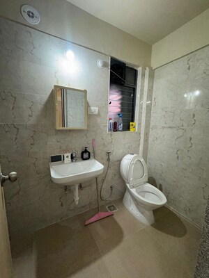Bathroom in 1 BHK Apartment at Kumar Parc Residences, Hadapsar – for Rent