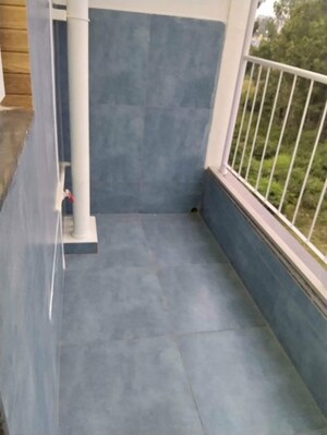 Balcony in 1 RK Apartment at Pruchi Residency, Panathur – for Rent