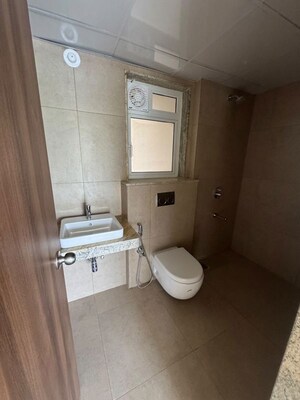 Bathroom in 3 BHK Apartment at Runwal Sanctuary, Mulund West – for Rent