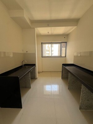 Kitchen in 3 BHK Apartment at Runwal Sanctuary, Mulund West – for Rent