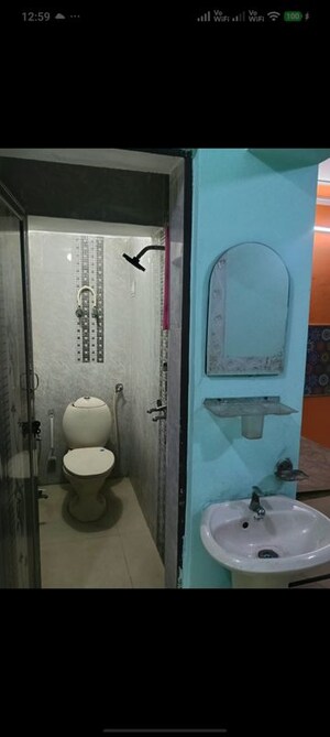Bathroom in Studio Apartment at Sector 16b Dwarka – for Rent