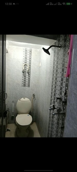 Bathroom in Studio Apartment at Sector 16b Dwarka – for Rent
