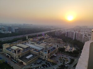 3 BHK Apartment – Exterior View View at Saya Gold Avenue, Vaibhav Khand - for Rent