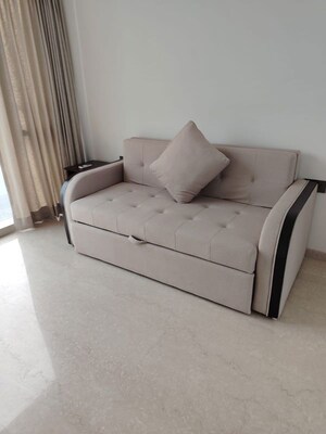 Living Room in 2 BHK Apartment at Lodha The Park, Worli – for Rent