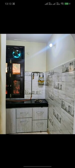 Kitchen in Studio Apartment at Sector 16b Dwarka – for Rent