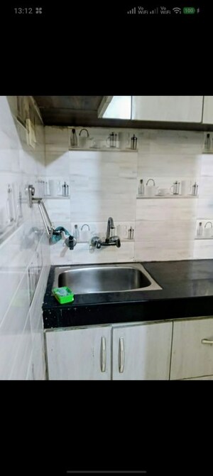 Kitchen in Studio Apartment at Sector 16b Dwarka – for Rent