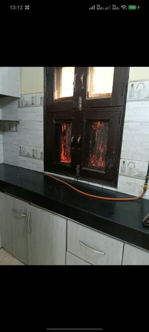 Kitchen in Studio Apartment at Sector 16b Dwarka – for Rent