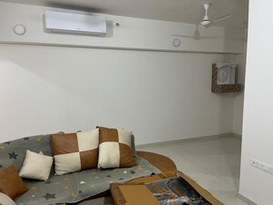 Living Room in 2 BHK Apartment at Velocity Hill Spring, Ghodbunder Road – for Rent