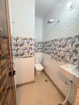 Bathroom in 1 BHK Builder Floor at Uttam Nagar West – for Rent