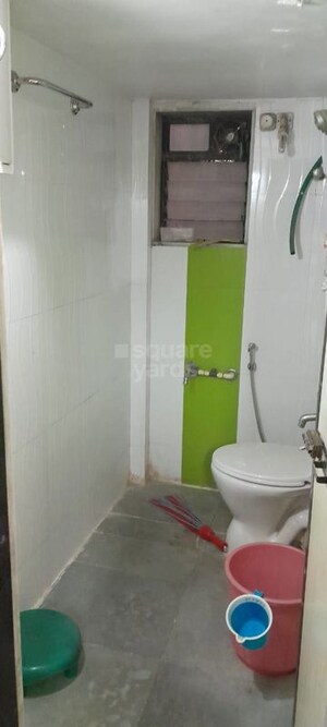 Bathroom in 1 BHK Apartment at Ghansoli Sector 6 – for Rent