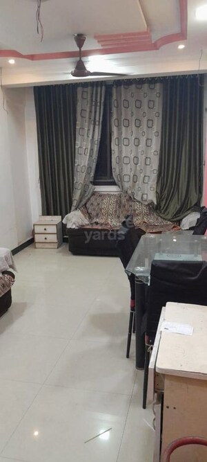 Living Room in 1 BHK Apartment at Ghansoli Sector 6 – for Rent