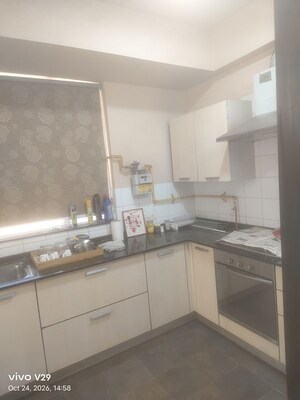 Kitchen in 3 BHK Apartment at Unitech Escape, Sector 50 – for Rent