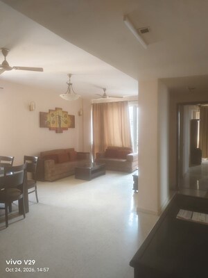 Living Room in 3 BHK Apartment at Unitech Escape, Sector 50 – for Rent