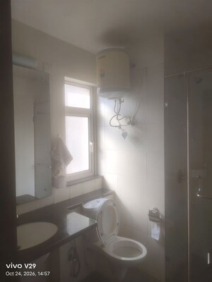 Bathroom in 3 BHK Apartment at Unitech Escape, Sector 50 – for Rent