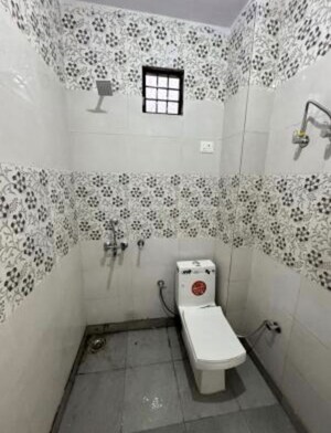 Bathroom in 2 BHK Builder Floor at New Ashok Nagar – for Rent