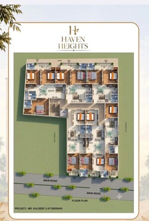 Master Plan in 2 BHK Builder Floor at Bisrakh Jalalpur – for Sale