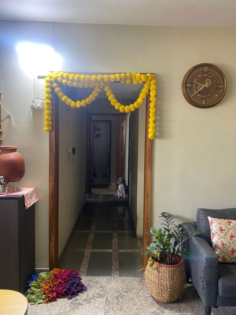 Living Room, jimmy-tower-apartment 2 Bedroom 1000 Sq.Ft. Apartment In Kopar Khairane Navi Mumbai 10782414