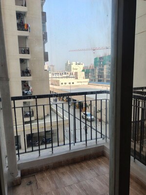 Balcony in 2 BHK Apartment at Amrapali Riverview, Amrapali Leisure Valley – for Rent