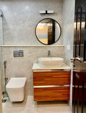 Bathroom in 3 BHK Apartment at Sobha Chrysanthemum, Thanisandra – for Rent