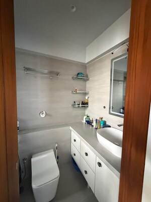 Bathroom in 2 BHK Apartment at Sonata Apartments Bandra West, Bandra West – for Rent
